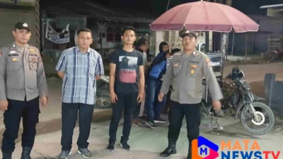 Polsek Medang Deras Gelar Patroli Malam, Antisipasi Kejahatan dan Premanisme