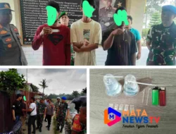 TNI, Polisi, dan Koramil Gelar Razia Kampung Narkoba di Pangkalan Brandan, Tiga Pengguna Diamankan