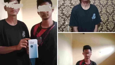 Bobol Atap Rumah Saat Korban Tidur, Dua Pelaku Pencurian di Sergai Ditangkap Polisi