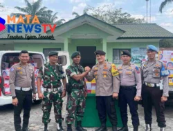 Kapolres Langkat Salurkan Bantuan Logistik untuk Satgas Pamtas RI-PNG 2025