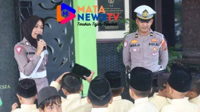 Sat Lantas Polres Batu Bara Kenalkan Keselamatan Berlalu Lintas kepada Anak Usia Dini