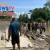 Eksekusi Tanah dan Bangunan di Desa Nainggolan Berjalan Kondusif di Bawah Pengamanan Ketat Polres Sa...