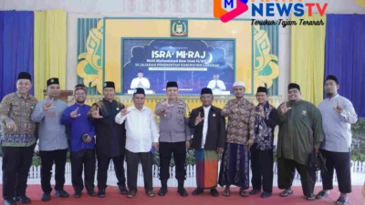 Peringatan Isra Mi’raj 1446 H di Langkat: Moment Perkuat Iman dan Sinergi Pemerintah, TNI-Polri