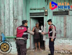 Polres Batu Bara Gelar Jumat Barokah, Bagikan Makanan untuk Warga Kurang Mampu