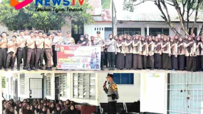 Polres Labuhanbatu Selatan Sosialisasikan Penerimaan Polri 2025 di SMA Negeri 2 Kotapinang