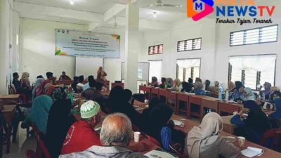 130 Peserta Ikuti Baitul Arqom AUM Belawan, Kepsek Muhasaba Jadi Narasumber