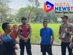 Polres Langkat Gelar Patroli Sepeda di Car Free Day untuk Jaga Keamanan Warga