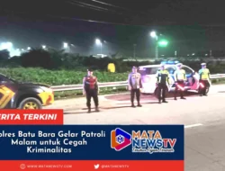 Polres Batu Bara Gelar Patroli Malam, Cegah 3C dan Kejahatan Jalanan