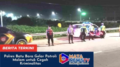 Polres Batu Bara Gelar Patroli Malam, Cegah 3C dan Kejahatan Jalanan