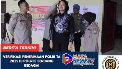 Polres Serdang Bedagai Gelar Verifikasi Penerimaan Taruna Akpol, Bintara, Tamtama, dan Rekpro Polri TA 2025