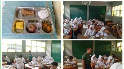 Kegiatan Makan Bergizi Gratis di Selaawi Berjalan Lancar, 1.471 Siswa Terima Manfaat