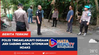 Polisi Tindak Lanjuti Laporan Judi Sabung Ayam di Perbaungan, Ditemukan Hoaks