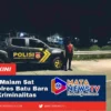 Patroli Malam Sat Samapta Polres Batu Bara Jaga Kamtibmas, Cegah 3C di Titik Rawan