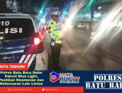 Polres Batu Bara Gelar Patroli Blue Light, Pastikan Keamanan dan Kelancaran Lalu Lintas