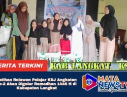 Latihan Relawan Pelajar KSJ Angkatan ke-2 Akan Digelar Ramadhan 1446 H di Kabupaten Langkat