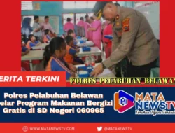 Polres Pelabuhan Belawan Gelar Program Makanan Bergizi Gratis di SD Negeri 060965