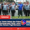 Wujudkan Tubuh Sehat dan Prima, Lapas Rantauprapat Gelar Jalan Santai dan Senam Pagi Bersama