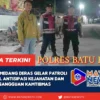 Polsek Medang Deras Gelar Patroli Malam, Antisipasi Kejahatan dan Gangguan Kamtibmas