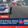 Patroli Kibas Bendera Satlantas Polres Batu Bara Cegah Kejahatan dan Pelanggaran Lalu Lintas
