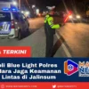 Patroli Blue Light Polres Batu Bara Jaga Keamanan Lalu Lintas di Jalinsum