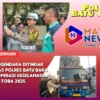 284 Pengendara Ditindak Satlantas Polres Batu Bara Selama Operasi Keselamatan Toba 2025