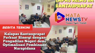 Kalapas Rantauprapat Perkuat Sinergi dengan Pengadilan Negeri demi Optimalisasi Pembinaan Narapidana