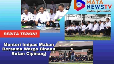 Menteri Imipas Agus Andrianto Makan Bersama Warga Binaan Rutan Cipinang