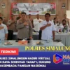 Kapolres Simalungun Hadiri Virtual Panen Raya Serentak Tahap I, Dukung Swasembada Pangan Nasional