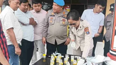 Tes Urine Mendadak :  76 Personel Polres Simalungun dinyatakan Bersih dari Narkoba