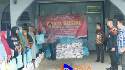 Lapas Rantauprapat Bagikan 165 Paket Sembako kepada Masyarakat
