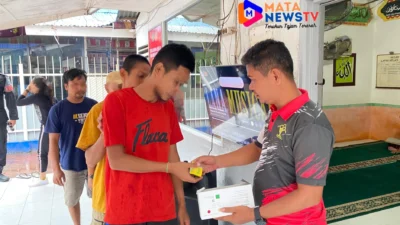 Jaga Stamina Warga Binaan, Lapas Kotapinang Bagikan Vitamin Tambahan