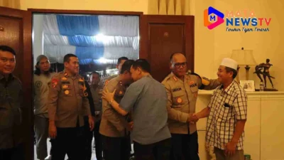 Kapolrestabes Medan Melayat ke Rumah Duka Kombes Pol (Purn) Makmur Ginting