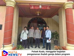 Polsek Kuala Gelar “Minggu Kasih” untuk Pererat Hubungan Polri dan Jemaat Gereja