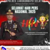 Kapolres Labuhanbatu Selatan Ucapkan Selamat Hari Pers Nasional 2025