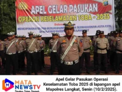 Polres Langkat Gelar Operasi Keselamatan Toba 2025 untuk Tingkatkan Disiplin Berlalu Lintas