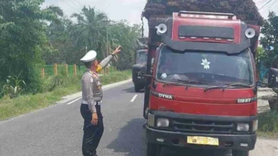 Kasat Lantas Polres Simalungun Tegaskan Pengawasan Ketat Truk ODOL Jelang Idul Fitri 1446 H