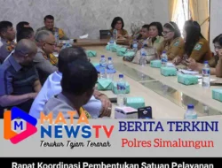 Kapolres Simalungun Pimpin Rapat Koordinasi Pembentukan SPPG untuk Program Makan Bergizi Gratis