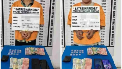 Polres Pematangsiantar Berhasil Bongkar Jaringan Narkoba di Lorong 7 Parluasan