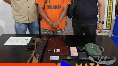 Polres Simalungun Tangkap Pengedar Sabu di Perladangan Sawit, Sita 2,6 Gram