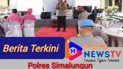Kunjungan Kerja Kapolres Simalungun, AKBP Choky Sentosa Meliala, S.I.K., S.H., M.H., ke Polsek Tanah Jawa