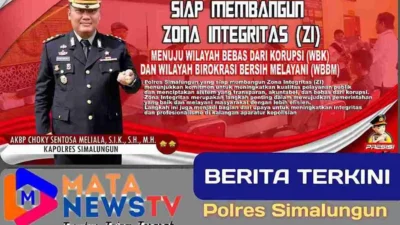 Polres Simalungun Bangun Zona Integritas, Wujudkan Pelayanan Publik Bebas Korupsi