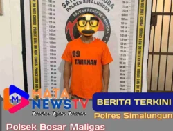 Gerebek Sarang Narkoba..!  Polsek Bosar Maligas Tangkap Pengedar Sabu