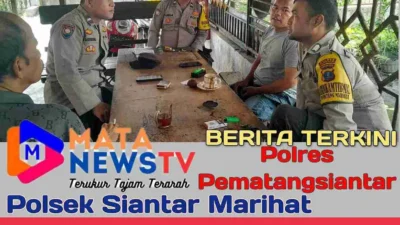 Bhabinkamtibmas Polsek Siantar Marihat Respon Cepat Aduan Warga, Pos Kamling Dipindahkan