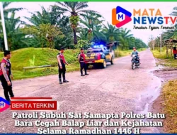 Patroli Subuh Sat Samapta Polres Batu Bara Cegah Balap Liar dan Kejahatan Selama Ramadhan 1446 H