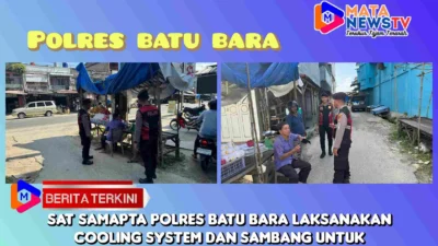 Sat Samapta Polres Batu Bara Laksanakan Cooling System dan Sambang untuk Ciptakan Rasa Aman
