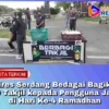 Polres Serdang Bedagai Bagikan 100 Takjil kepada Pengguna Jalan di Hari Ke-4 Ramadhan
