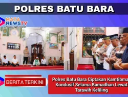 Polres Batu Bara Ciptakan Kamtibmas Kondusif Selama Ramadhan Lewat Tarawih Keliling