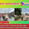 Kapolsek Bosar Maligas Berbagi Takjil, Tebarkan Kebahagiaan di Bulan Ramadhan