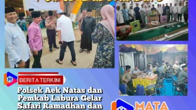 Polsek Aek Natas dan Pemkab Labura Gelar Safari Ramadhan dan Buka Puasa Bersama di Desa Ujung Padang