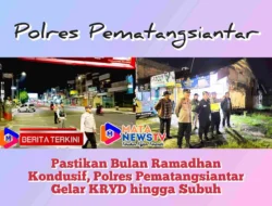 Pastikan Bulan Ramadhan Kondusif, Polres Pematangsiantar Gelar KRYD hingga Subuh